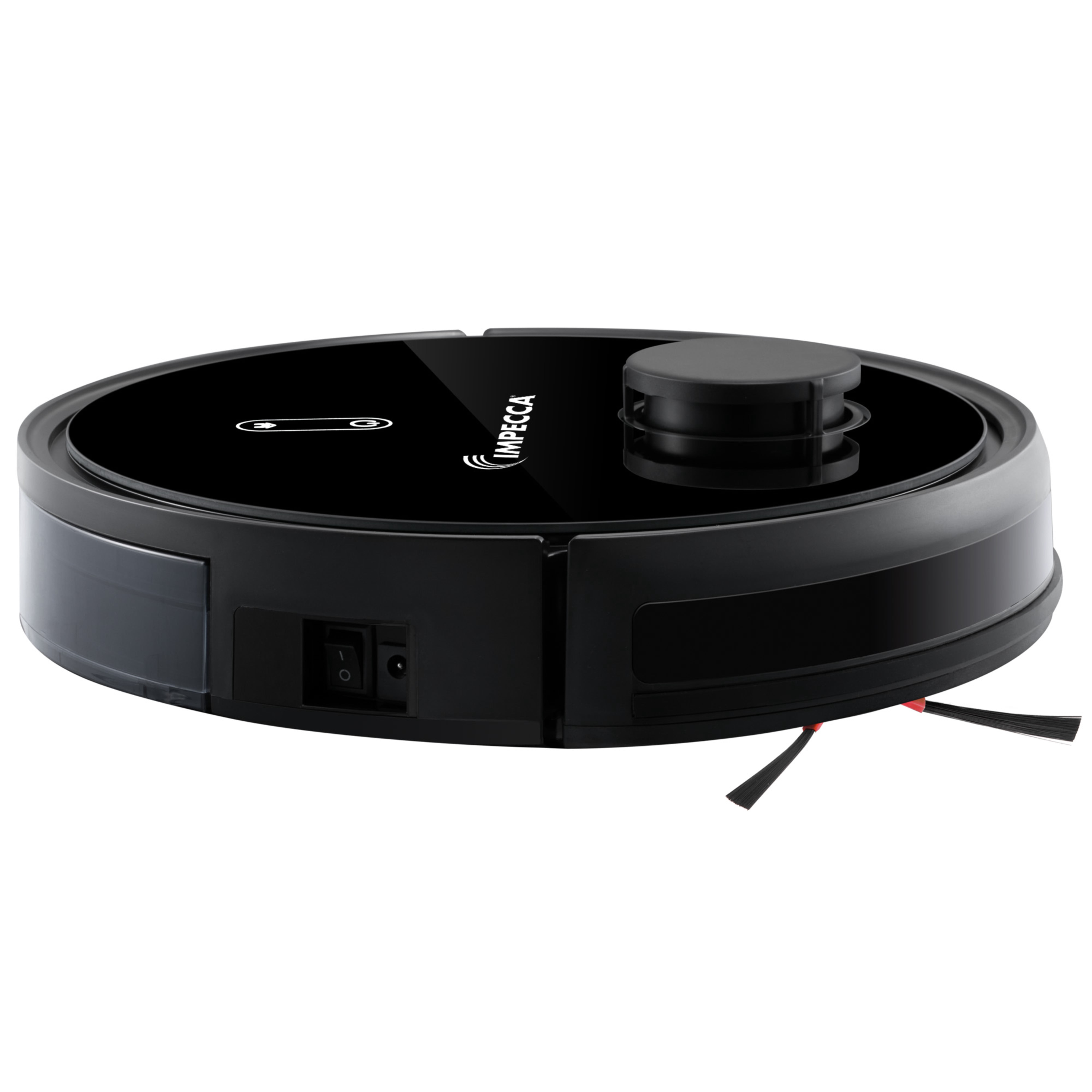 Impecca S26 Robot Vacuum and Mop Combo, 2600PA LDR Laser Guided Robotic Vacuum Cleaner Mop Floors and Vacuum Carpets Pet Hair Mapping & Virtual walls, Self Charging Wi-Fi/App/Alexa/Google Home, Remote