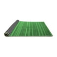 thumbnail image 2 of Ahgly Company Indoor Square Abstract Emerald Green Contemporary Area Rugs, 6' Square, 2 of 4