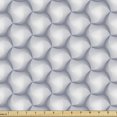 thumbnail image 1 of Abstract Upholstery Fabric by the Yard, Abstract Illustration of Repetitive Geometrical Pattern Like Honeycomb Design, Decorative Fabric for DIY and Home Accents, Multicolor by Ambesonne, 1 of 5