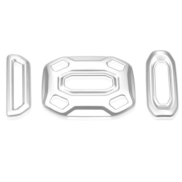Cubierta De Panel De Luz De Lectura Funcional Cubierta De Panel De Luz De Lectura Delantera Central Trasera Portátil Ajuste De Ajuste De Panel De Luz Decorativo Para Jeep Wrangler 2018-2021 Jl Jt Scienceny VI009027-01