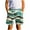 Khaki, variant on OGLCCG Boy's Summer Boho Shorts Casual Tropical Print Drawstring High Waisted Shorts with Pocket Loose Vacation Beach Shorts 7-14 Years