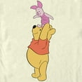 thumbnail image 2 of Men's Winnie the Pooh Piglet and Pooh Graphic Tee Beige X Large, 2 of 4