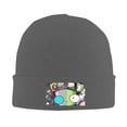 thumbnail image 2 of Invader Zim Stretchable Knitted Beanie Hat Unisex Hat Daily Winter Warm Soft Skull Cap For Men Women, 2 of 7
