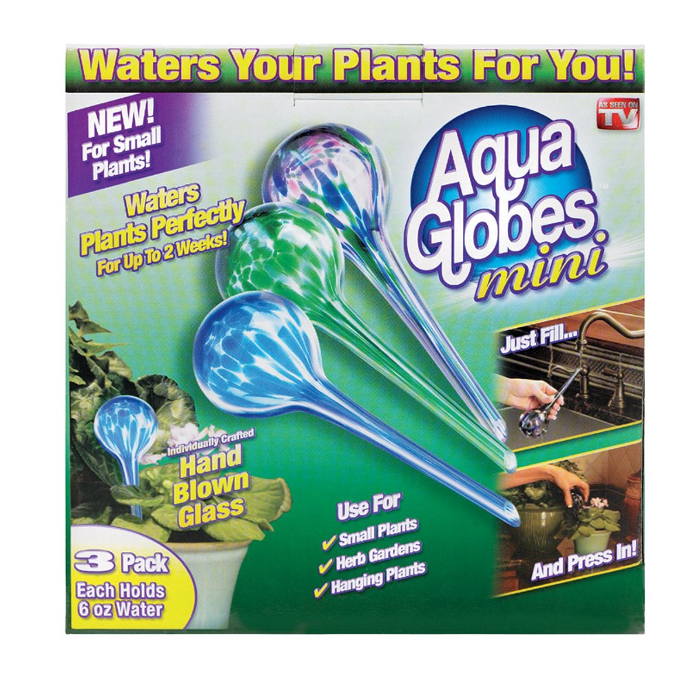 Aqua Globe As Seen On TV Assorted 0.14 gal. Glass Aqua Globe Walmart