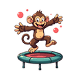thumbnail image 5 of cartoon Monkey Stickers Stickers, Waterproof Monkey Stickers Sticker for Water Bottle Laptop Phone Cases Planner Skateboard Luggage Helmet Party Favor Decor, Ideal for Adults Teens Teacher Rewards, 5 of 9