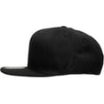 thumbnail image 4 of Pro Style Classic Snapback Wool Blend Plain Basic Cap Hat, 4 of 7