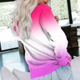 thumbnail image 3 of PENGXIANG Femmes Tops Sweat-Shirt Col à Manches Longues Femmes Sweat-Shirt Léger Décontracté Noir L, 3 of 4