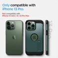 thumbnail image 2 of Funda para teléfono celular Spigen Tough Armor iPhone 13 Pro Green, 2 of 7