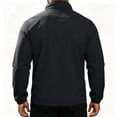 thumbnail image 5 of Men's Lightweight Windbreaker Jackets Long Sleeve Stand Collar Full Zipper Waterproof Rain Coat Outdoor Hiking Jacket, M, 5 of 8