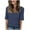 Navy Tops for Women _j, variant on Women's Long Sleeve Loose Fit Flowy Tunic Tops Spring Elegant Shirts Vintage Fashion 2024 V Neck Blouse Summer Clothes for Teen Girls Solid Color Dressy Casual Tops Watermelon Red T Shirts XXL