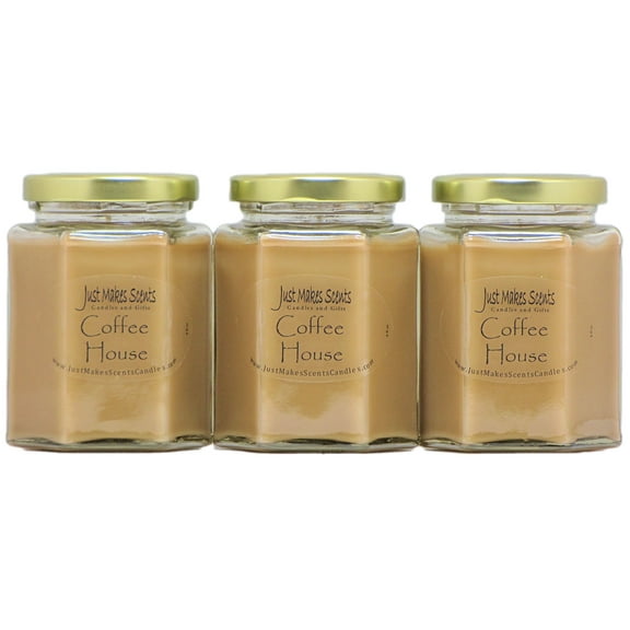 Coffee House 3-Pack  Candle -Just Makes Scents Candles & Gifts