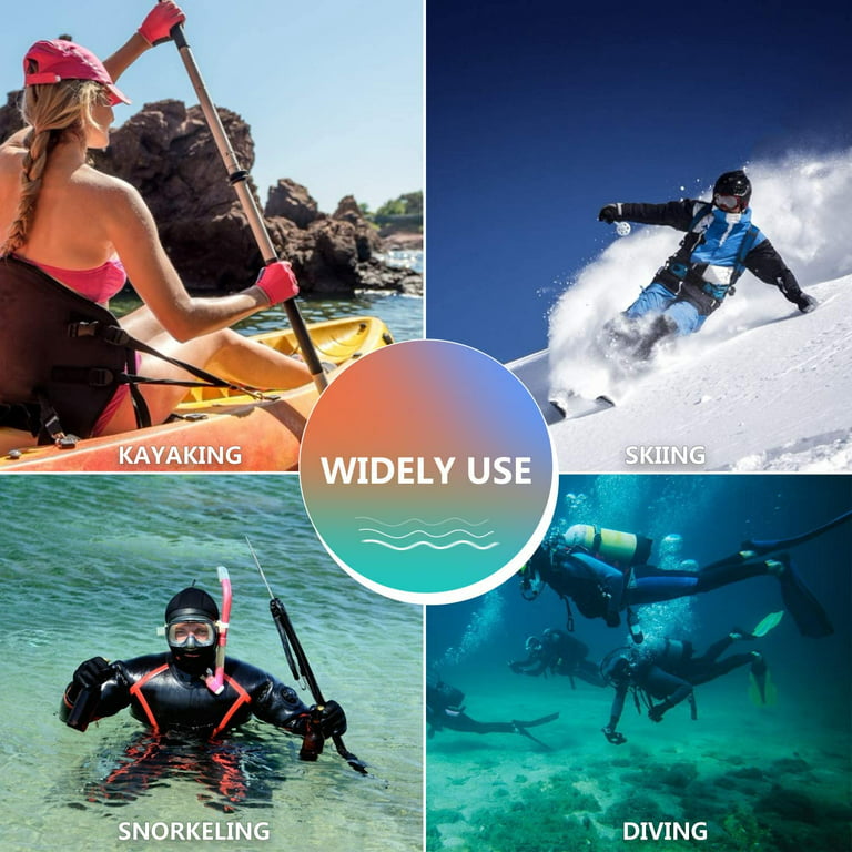 WOOWAVE Diving Gloves 3mm Neoprene Wetsuit Glove for Men Women All Water  Sports (XXL) 