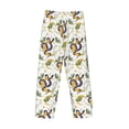 thumbnail image 3 of Lsque Snake And Moon Print Men's Pajama Pants, Lounge Pant - Comfortable Home Wear,Elastic Waistband, Stylish Design-Small, 3 of 9