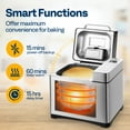 thumbnail image 2 of SPECSTAR 19-in-1 Bread Maker Machine, Automatic Fruit and Nut Dispenser, 2 Lb Capacity, 2 of 7