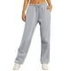 thumbnail image 2 of Pantalones deportivos de algodón para mujer, con bolsillos, ajustados, informales, para correr, hacer ejercicio y yoga., 2 of 7