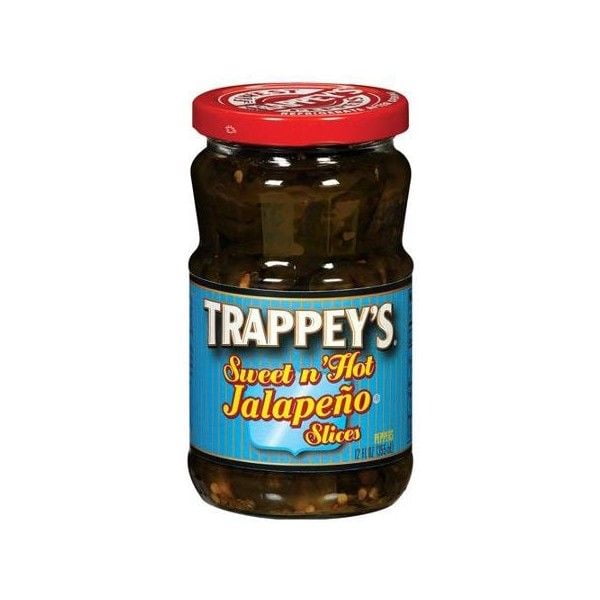 Trappey's Sweet N' Hot Jalapeno Peppers Slices, 12 fl oz