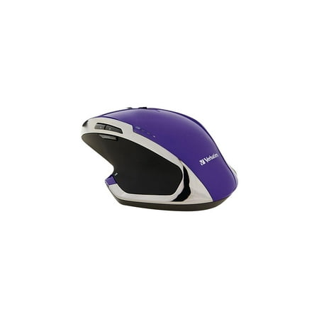 UPC: 0023942990208 | Verbatim 99020 Purple 8 Buttons 1 x Wheel RF Wireless 1600 dpi Mouse