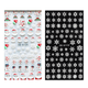 thumbnail image 1 of Calcomanías de pegatinas navideñas para decoración de uñas, uñas navideñas en relieve estereoscópicas 5D, 1 of 5