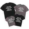thumbnail image 2 of Coofit T-Shirt Père et Fils Imprimé Dessin Animé Assorti T-Shirt d'Été, 2 of 7