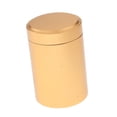 thumbnail image 1 of Caja de Soporte de Botella de Cápsula de Hermética de Aleación de Aluminio, Contenedor de Esenciales para Acampar Lib - Oro Macarena Cápsula a prueba de agua, 1 of 8
