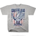 thumbnail image 2 of Grateful Dead Men's U.S. Blues Slim Fit T-shirt Large Heather, 2 of 2
