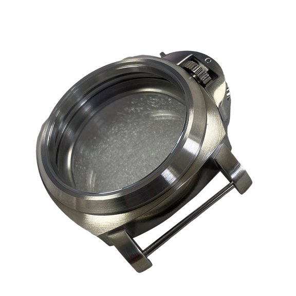 Stainless Steel Watch Case 44mm for Watch Movement Watch Repair Accessories