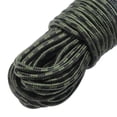 thumbnail image 4 of Uxcell 1Pc Polypropylene Rope Diamond Braid Nylon Cord High Strength 1/4" x 98ft Army Green, Black, 4 of 6
