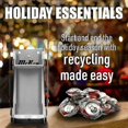thumbnail image 2 of 16 Oz. Metal Can Crusher, Heavy-duty Wall-mounted Smasher For Aluminum Seltzer, Soda, Beer Cans And Bottles For Recycling - Grey, 2 of 4