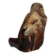thumbnail image 2 of Fuzoiu Cool Flame Lion A Print Elastic Car Seat Covers, Seat Cover Protector,Universal Fit Interior Covers for Most Cars,Washable Seat Cover Non Slip for SUV,Sedan,Van, 2 of 5