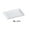 Super White, variant on Yanco ML-210 Porcelain Rectangular Plate, Super White - 10 x 7 in. - Pack of 24
