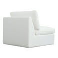 thumbnail image 3 of Moe's Home Collection Miles Outdoor Chair Fabric White, 3 of 8