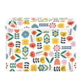 thumbnail image 7 of Yayeee Collapsible Cube Storage Bin with Lid Fabric Closet Decorative Basket with Handles, Colorful Cartoon Flowers, 7 of 7