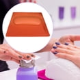 thumbnail image 6 of Nail Hand Rest Holder Comfortable Desk Manicure Tool for Home Manicurist Arm Orange with Pad, 6 of 8