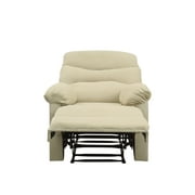 Oakwood Microfiber Recliner, Beige
