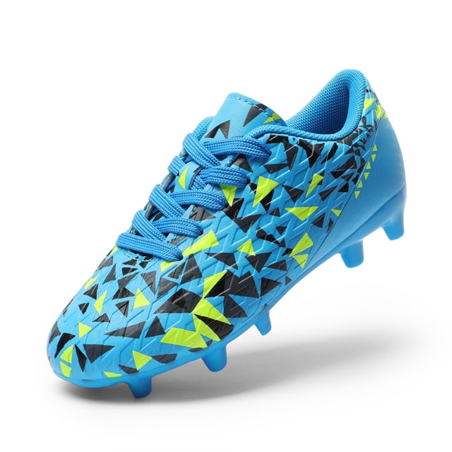 Tacos de fútbol para niños y niñas DREAM PAIRS HZ19003K Azul Real