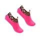 thumbnail image 5 of Guardurnaity Calcetines de invierno hasta el tobillo con estampado térmico de leopardo, antideslizantes, Unisex, cálidas zapatillas de lana gruesa mujer rosa roja 2piezas, 5 of 6