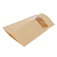 thumbnail image 3 of Bolsa de papel Kraft Cola 50X con ventana transparente 18x26, 3 of 8