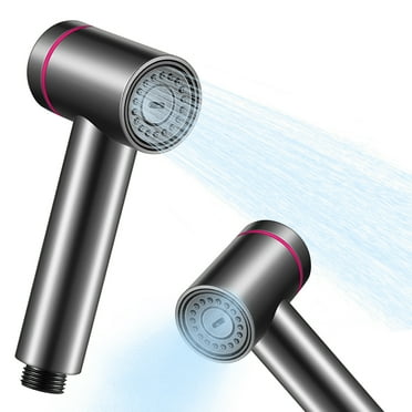 Naxoaeo High Pressure Handheld Shower Head, with Quick ON/ofF Switch Button, 2 Water Spray Modes, Easy Clean for Your Hair and Different Pet.