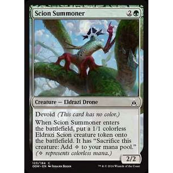 MtG Oath of the Gatewatch Common Scion Summoner (Foil) #123