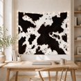 thumbnail image 5 of Naturalistic Cowhide Pattern Against a White Background, Cozy Rustic for Animal Lovers, Modern Wall Art Decor, Housewarming Gift, Tapestry Wall Hanging for Living Room and Bedroom, 5 of 7