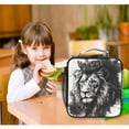 thumbnail image 6 of Square Lunch Bag 10.5*3.5*9.5 Inches Cooler Bag Lunch Bag Insulation Portable Durable Fashion The Lion King, 6 of 6