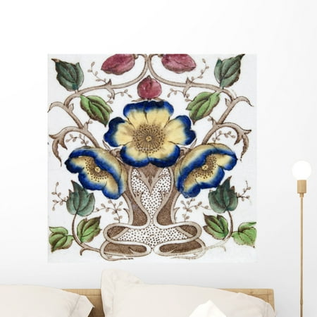 art nouveau tile dating wall mural decalwallmonkeys vinyl peel