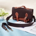 thumbnail image 4 of 2Pcs Leather Purse Strap 30.7 Inch PU Leather Shoulder Strap Replacement 14.4 Inch Short Bag Handle Clutches Handbag Strap with Buckles Purse Tote Bag Making Supplies Dark Brown, 4 of 9