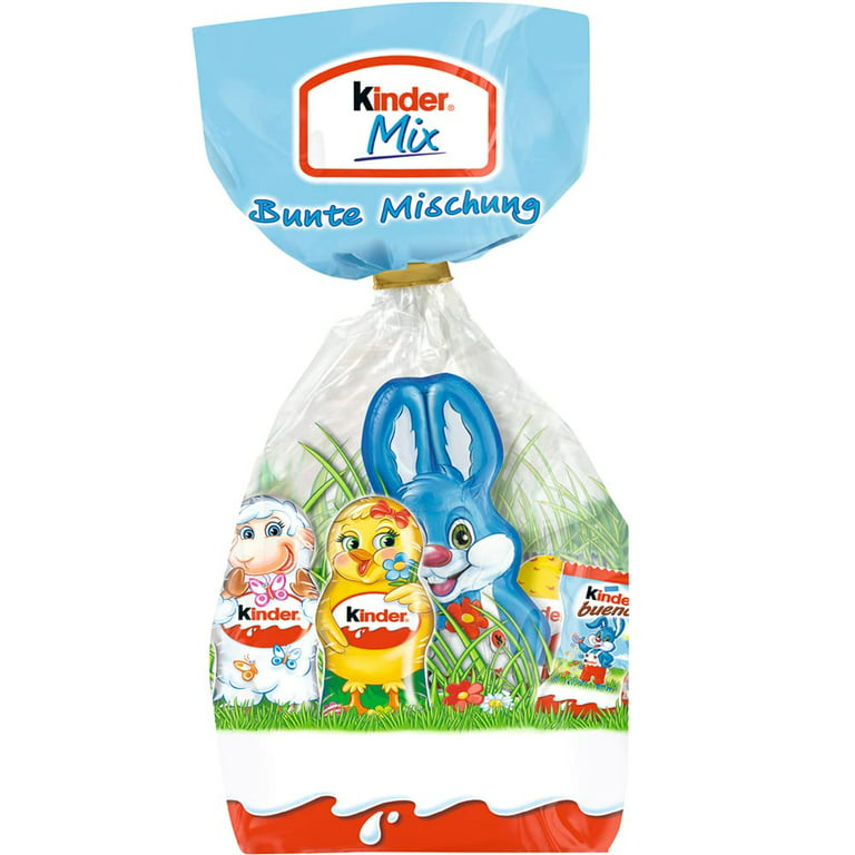 Pasture til Gør det tungt Chocolate Children Colorful Easter Kinder Mini Mix, Ferrero, 132g / 4.65 oz  - Walmart.com