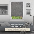 thumbnail image 4 of Achim CPS306SM01 Store Jute Sans Cordon pour Intimité - 30 x 72 Po - Fumée, 4 of 4