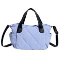thumbnail image 1 of Bolso Mano Nailon para Mujer Acolchado Gran Capacidad Con Correa Ajustable Sencillo, 1 of 9