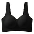 thumbnail image 3 of Yteetum Bras for Women Push Up No Underwire Comfortable Soft Yoga Sports Bra Plus Size Wireless Seamless Full Coverage Everyday T Shirt Brassiere Underwear, 3 of 4