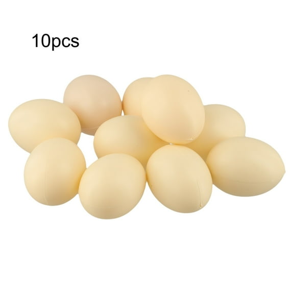 10 Faux Chicken Eggs For Poultry For Nesting Stimulate Hens To Lay Eggs For Diy Easter Crafts And Educational Displays