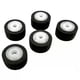 thumbnail image 5 of 2pcs pinch roller 13x83x63x2mm for sharp 700 777 800 tape recorder cassette deck player, 5 of 5
