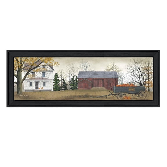 TrendyDecor4U Pumpkins For Sale By Billy Jacobs Printed Wall Art BJ115A-405
